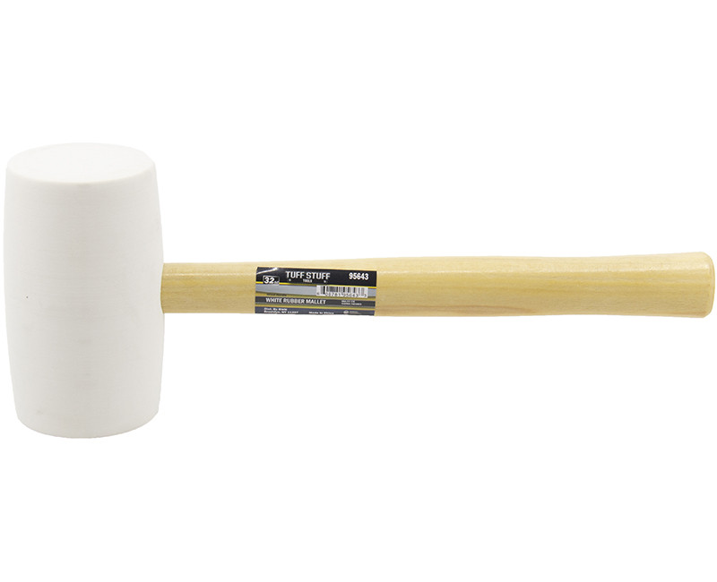 32 OZ. White Rubber Mallet