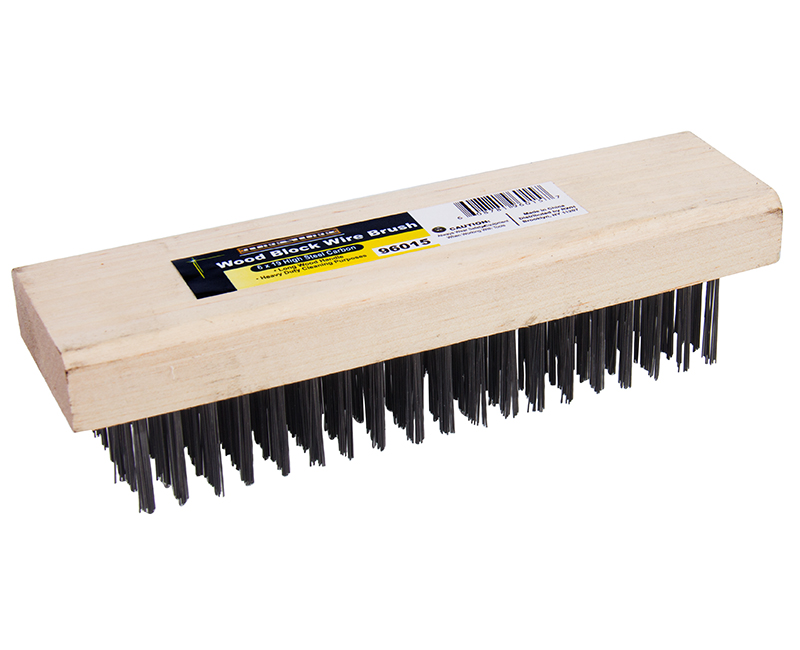 6 X 19 Wood Block Wire Brush