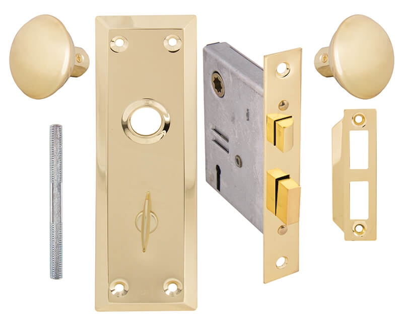 Inside Mortise Bathroom Lockset - No Key