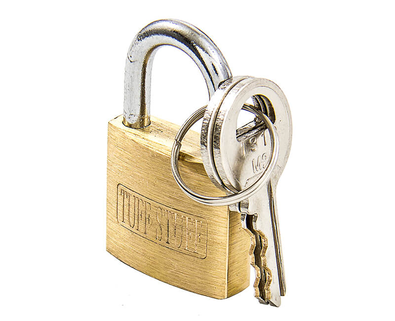 1" Brass Padlock - KD Carded