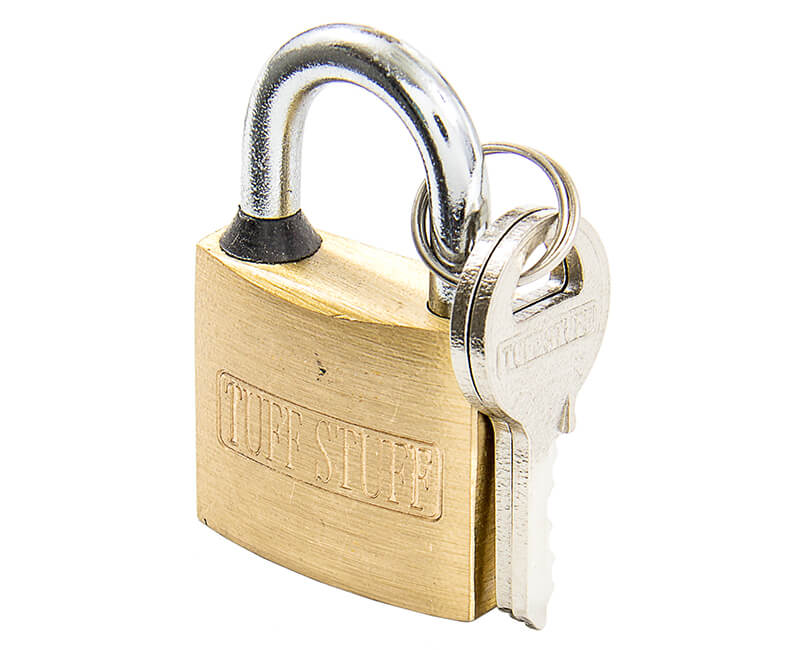 1-1/4" Brass Padlock - KD Carded