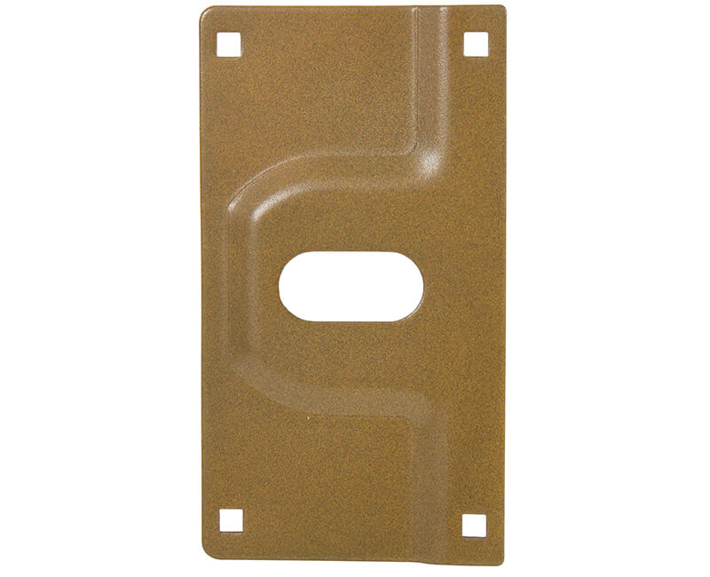 Cylinder Guard Plate Beveled Painted