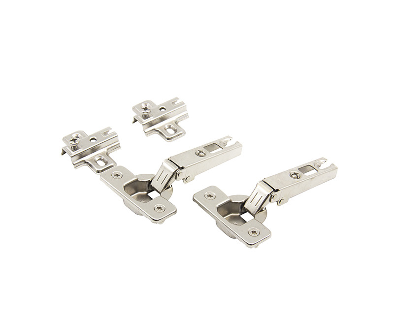 CABINET DOOR CONCEALED HINGE FRAMELESS 110 DEGREE CLIP ON SOFT CLOSE FULL OVERLAY 1 PAIR PER BAG