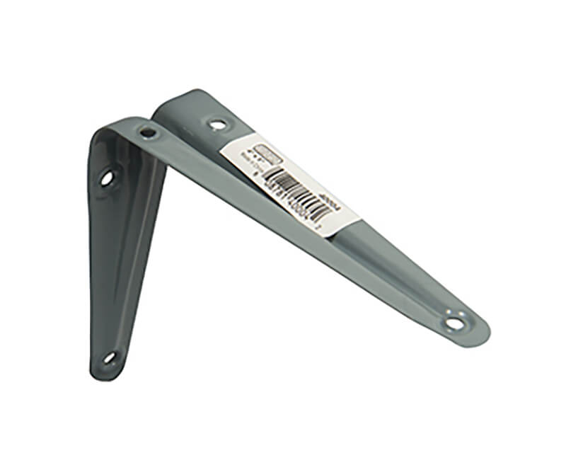 4" X 5" Gray Shelf Brackets