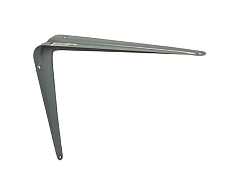 10" X 12" Gray Shelf Brackets