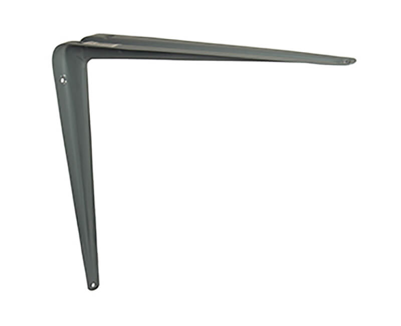 12" X 14" Gray Shelf Brackets