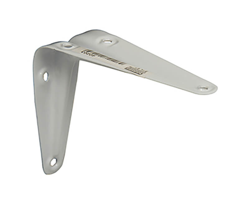 3" X 4" White Shelf Brackets