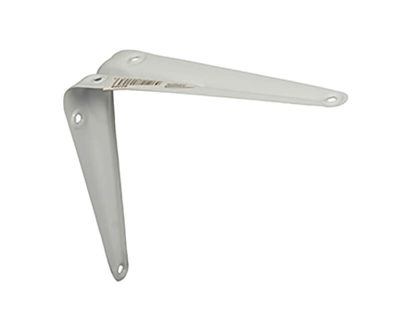 5" X 6" White Shelf Brackets