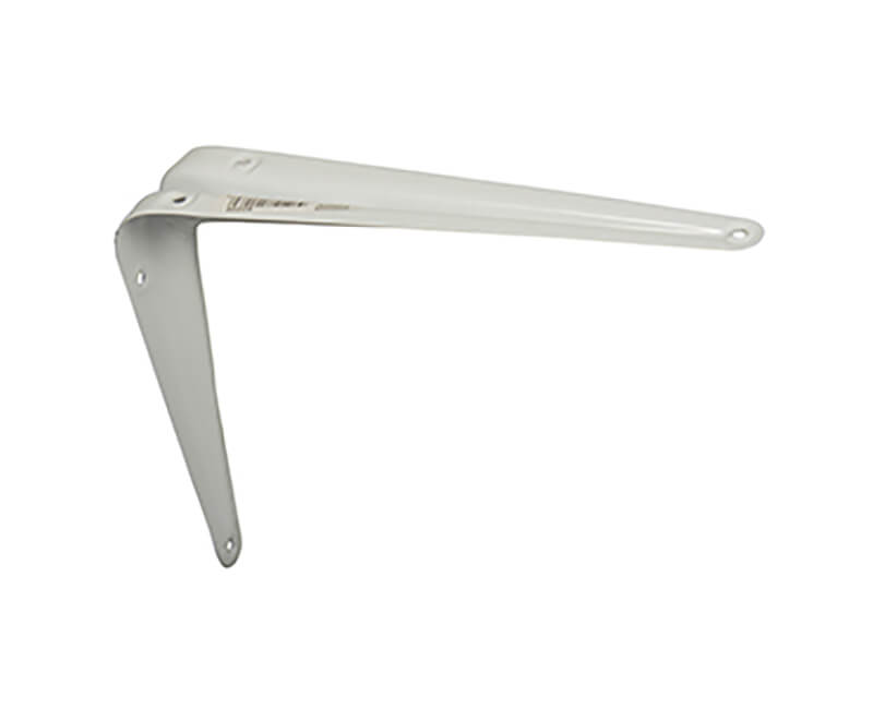 6" X 8" White Shelf Brackets