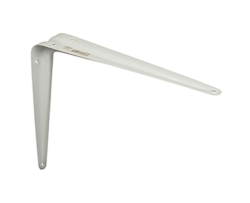 8" X 10" White Shelf Brackets