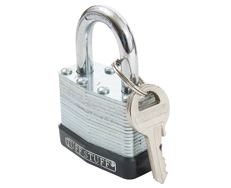 1-3/4" Laminated Padlock - KA#144 M1 Keyway Boxed