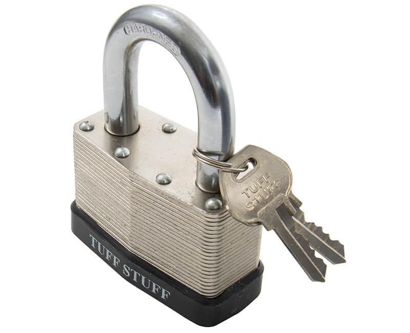 2-1/2" Laminated Padlock - KA#14232 M10 Keyway Boxed