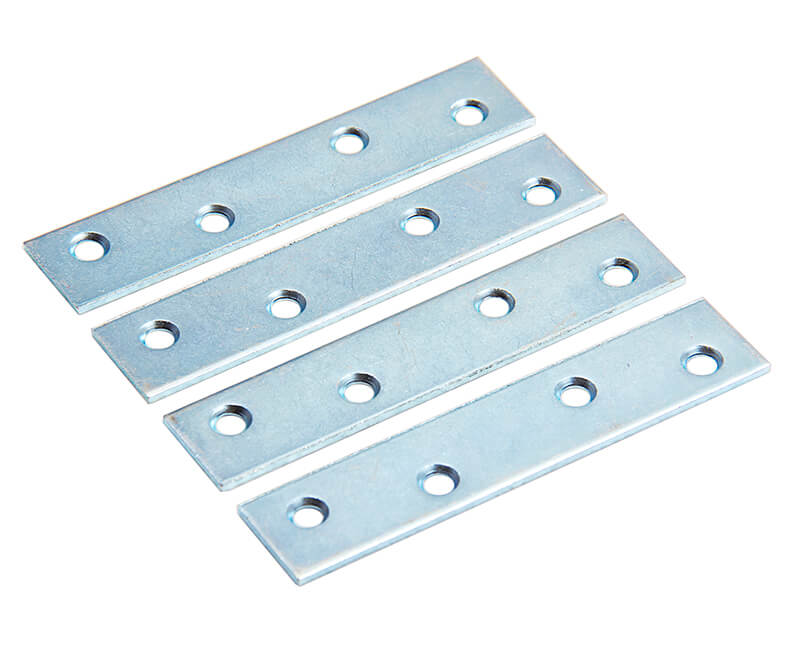 4" Mending Plate With Screws - 4 Per Card