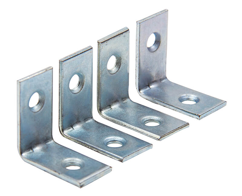 1" Corner Brace With Screws - Carded