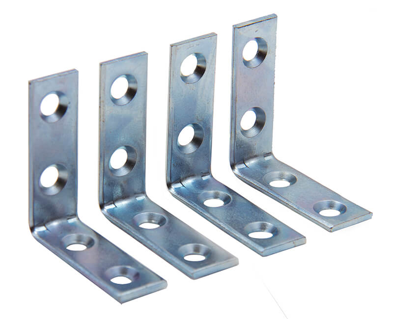 1-1/2" Corner Brace With Screws - Carded