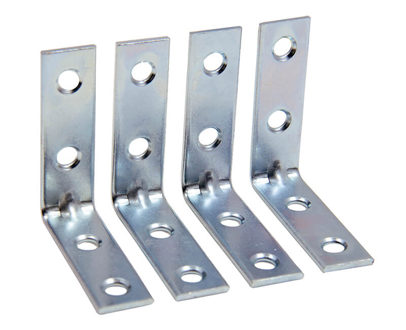 2" Corner Brace With Screws - Carded