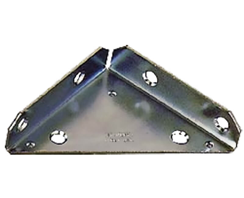 2" 3-Sided Corner Brace With Screws - Carded