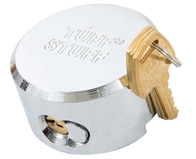 Round Shackless Steel Padlock - KD Boxed