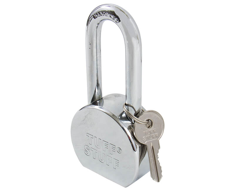 Steel Ball Long Shackle Padlock KD - Carded