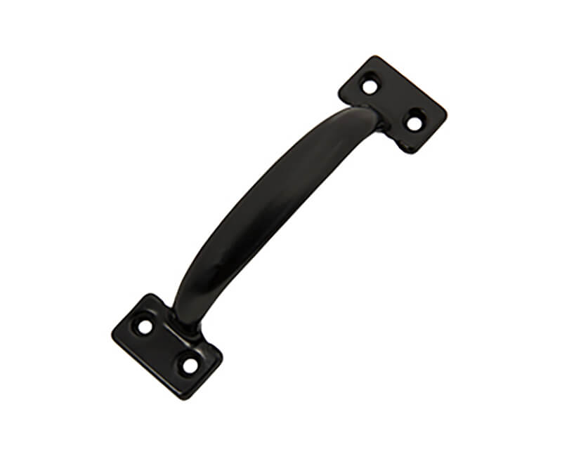 5-3/4" Garage Door Pull - Black Finish