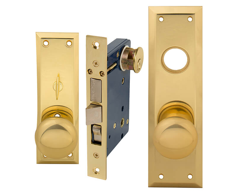 Entrance Mortise Lockset - Right Hand US3