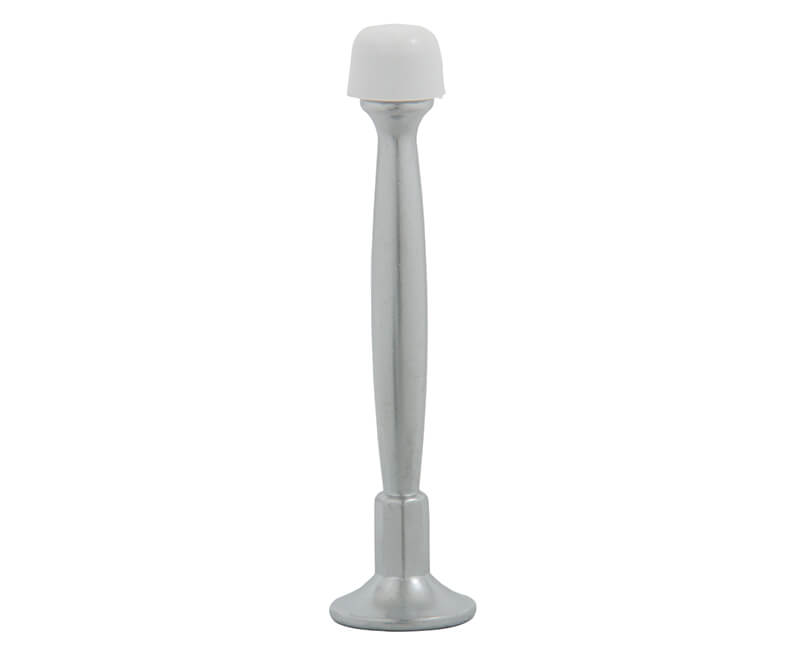 4" Heavy Duty Rigid Door Stop - Dull Chrome Bulk