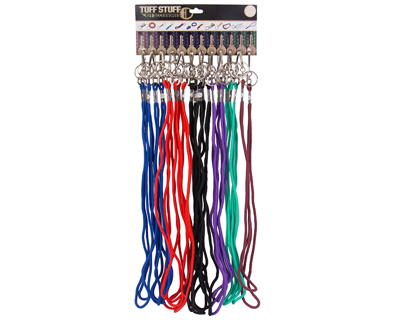 Lanyard With 1-1/8" Key Ring - Assorted Colors