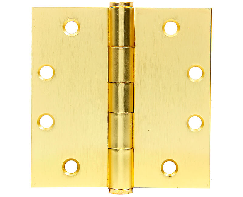Template Hinges - Brass Plated