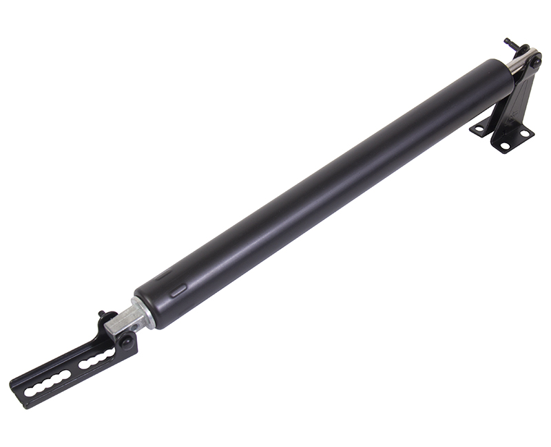 Fluid Controlled Door Closer - Black Finish