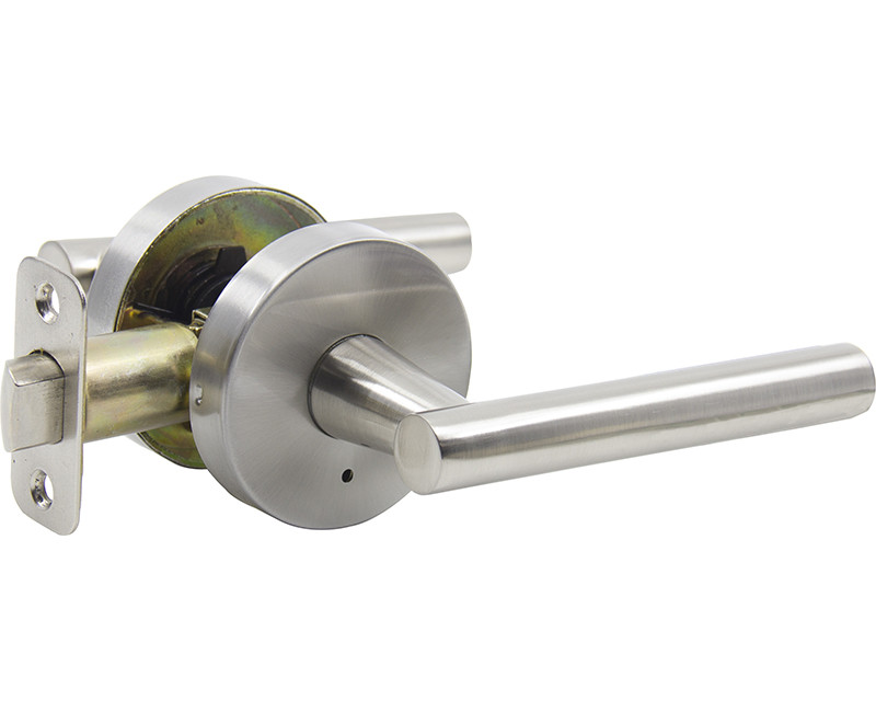 Round Straight Level Passage Lockset Heavy Duty - 15A