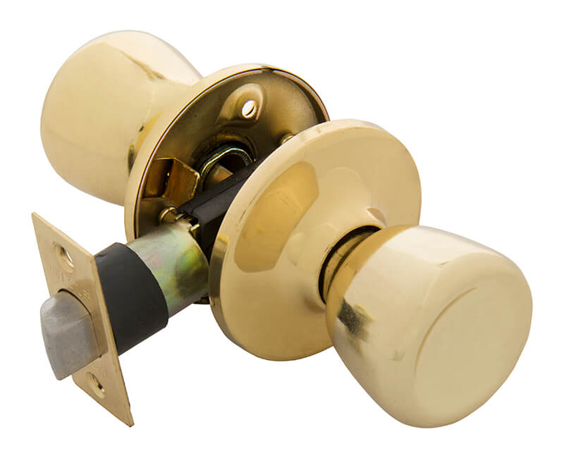 Tulip Knob Passage Lockset - US3 Carded