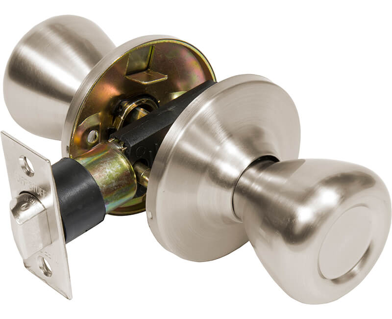 Tulip Knob Passage Lockset - 26D Carded