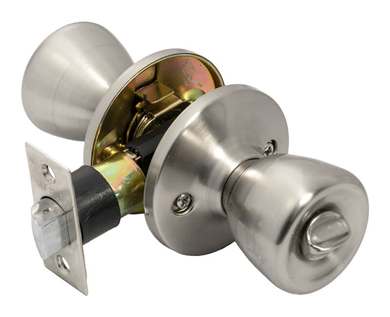 Tulip Knob Privacy Lockset - 26D Carded