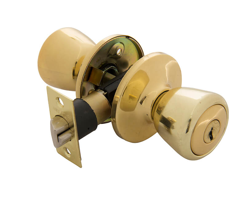 Tulip Knob Entry Lockset - US3 Master Keyed Boxed