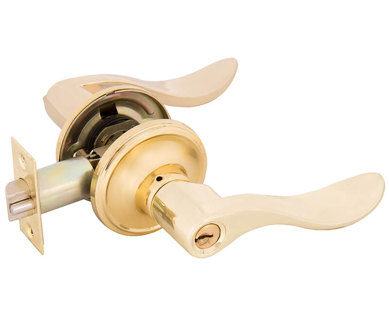 Waver Lever Entry Lockset - US3