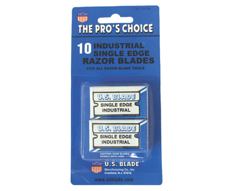 #9 Single Edge Razor Blade - 10 Per Card