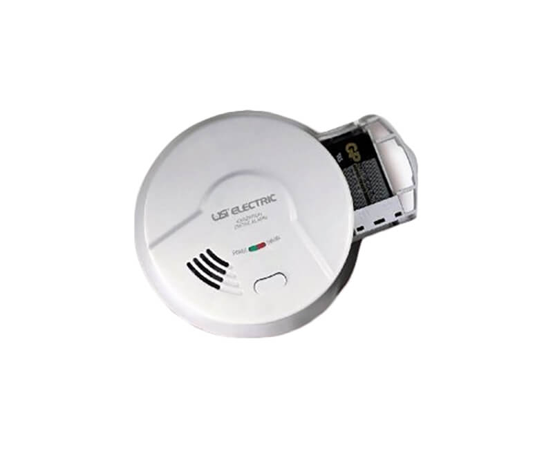 AC/DC Smoke Detector With Battery Backup