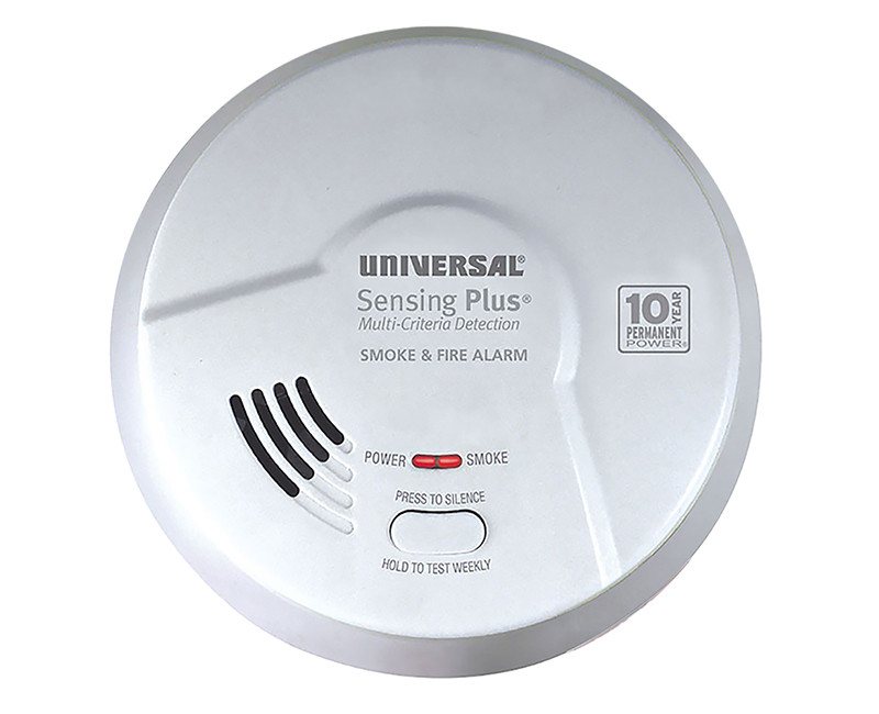BEDROOM MULTI CRITERIA SMOKE + FIRE 10 YEAR LITHIUM FREE SEALED BATTERY