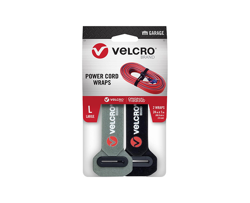 VELCRO Brand Power Cord Wraps 24in x 1in. Large