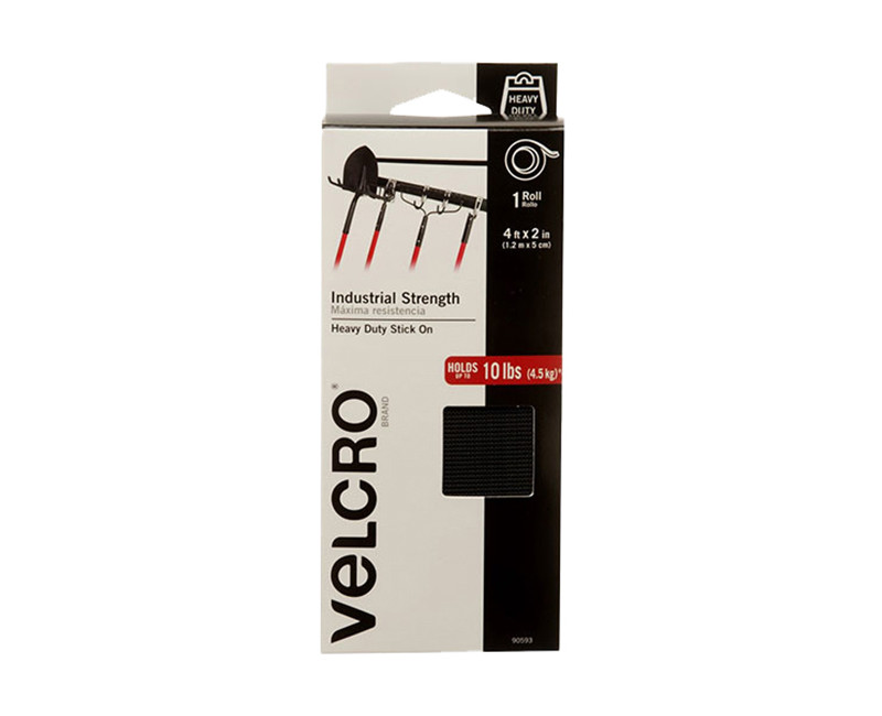 VELCRO IND STRENGTH 2INX4FT TAPE BLK