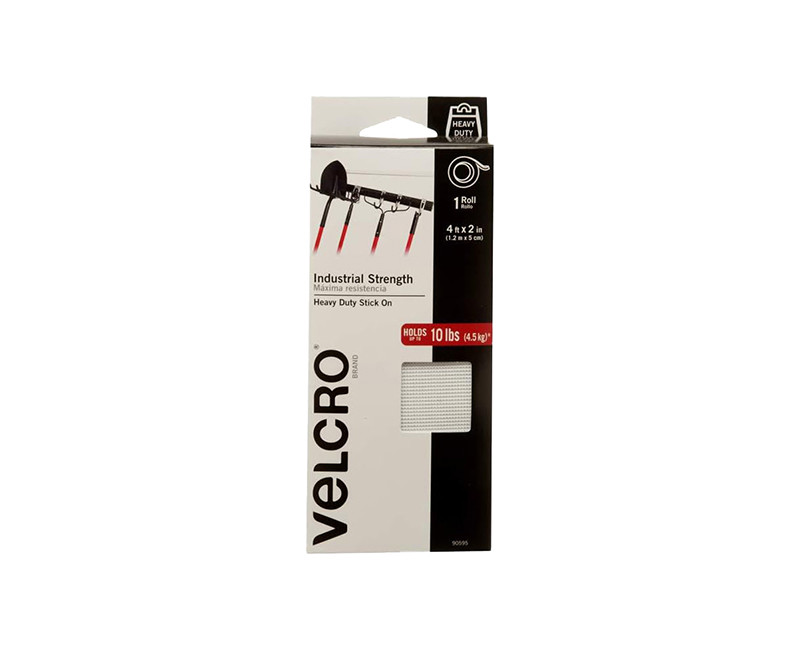 VELCRO IND STRENGTH 2INX4FT TAPE WHT