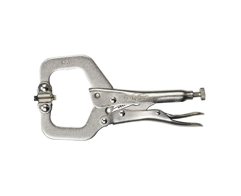 6" Locking Clamp With Swivel Pads