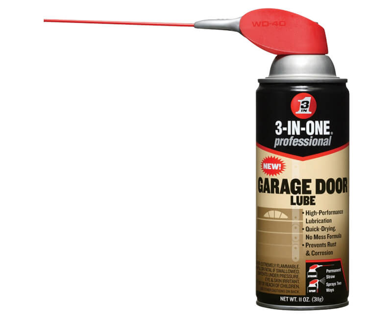 11 OZ. 3-In-1 Pro Garage Door Lube