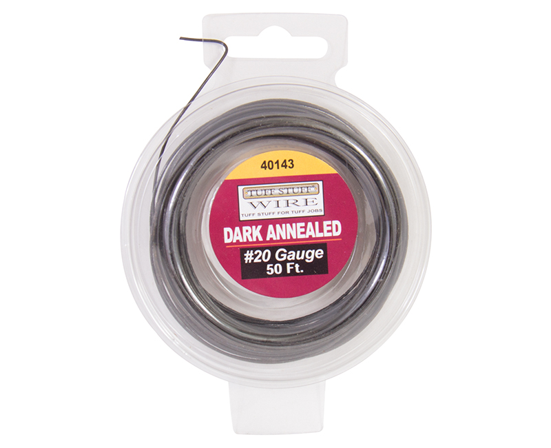 #20 Dark Annealed Wire - 50'