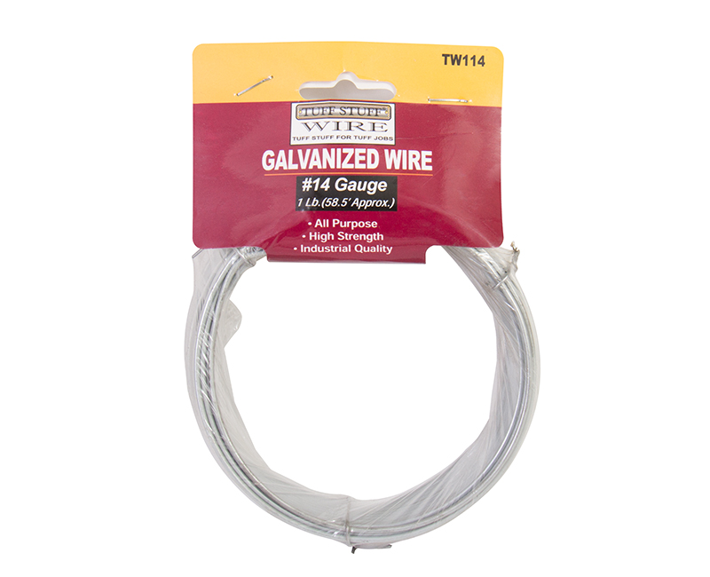 1 LB. #14 Galvanized Wire - 58.5'