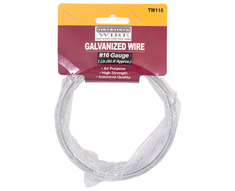 1 LB. #16 Galvanized Wire - 95.9'