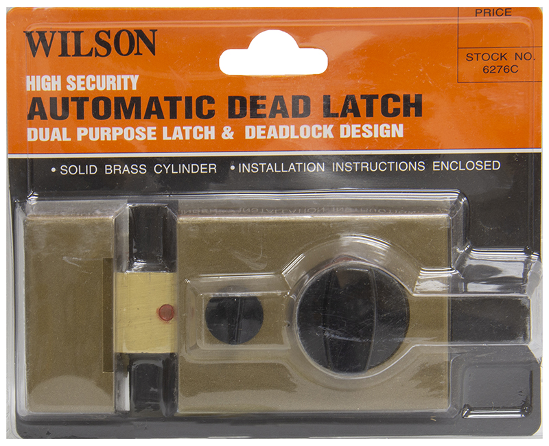 AUTOMATIC DEADLATCH LOCK DUAL LATCH & DEADLOCK DESIGN