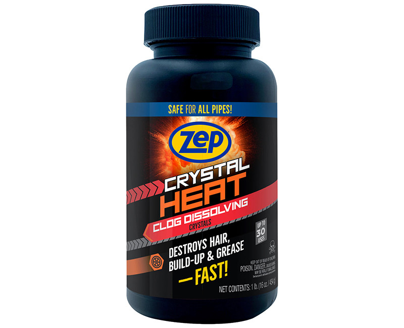 ZEP CRYSTAL HEAT CLOG DISSOLVER 1 LB