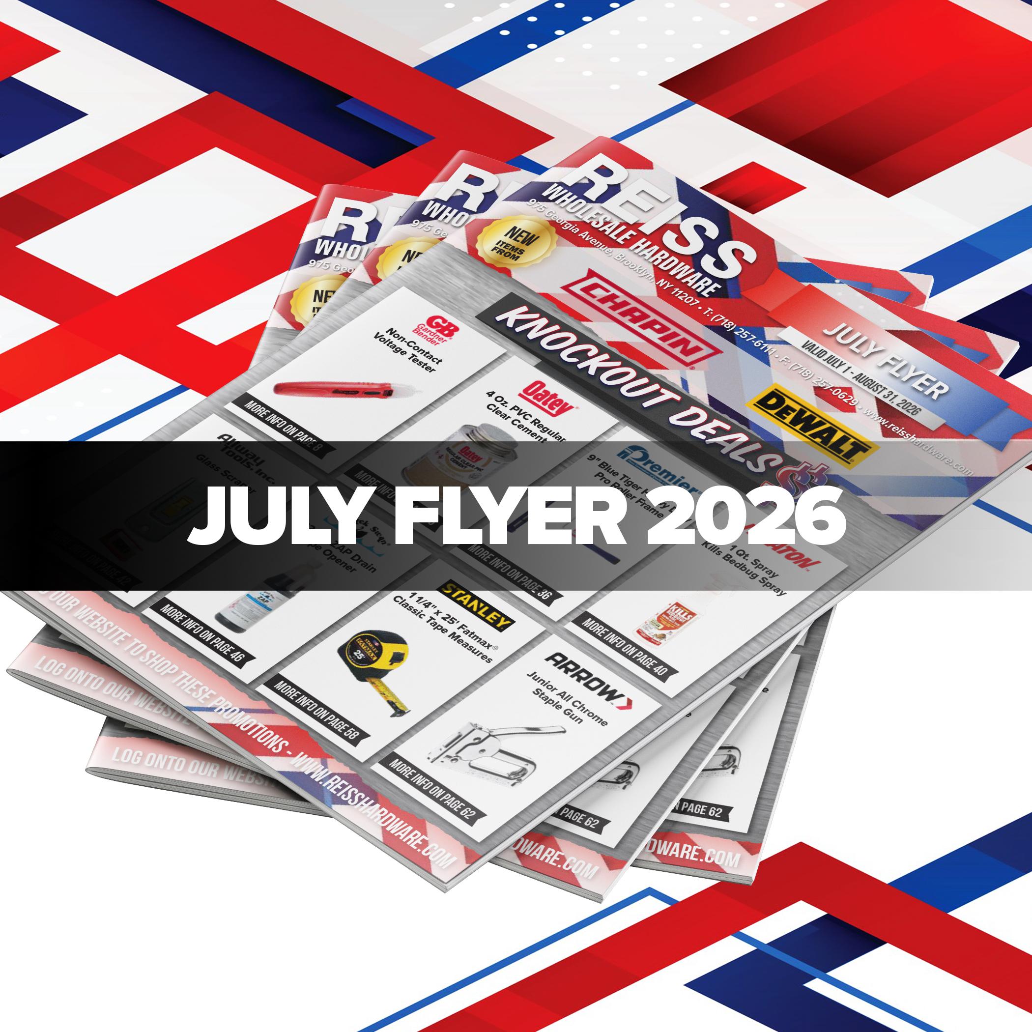 July 2026 Flyer