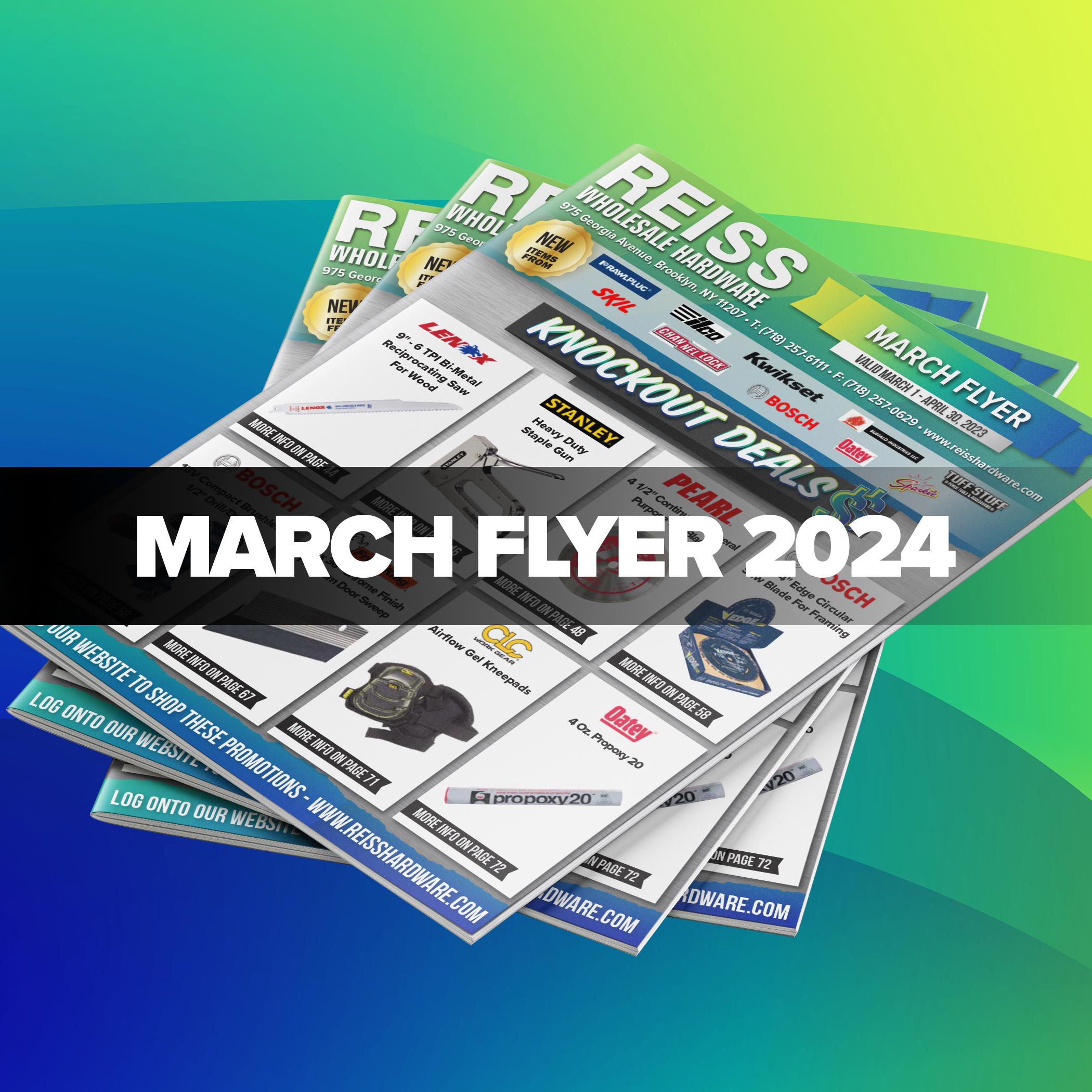 March Flyer 2024